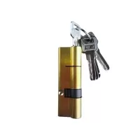 Личинка для замка 90 мм, смещенный цилиндровый механизм, AB